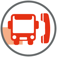 Réserver votre transport à la demande.