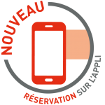 Réservation avec l'App